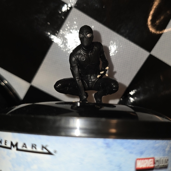 5/$50 EUC Spiderman Far From Home Cinema Reusable Cup Black Spiderman Topper - Picture 3 of 14